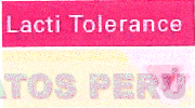 LACTI TOLERANCE