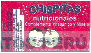 CHISPITAS NUTRICIONALES COMPLEMENTO VITAMINICO Y MINERAL