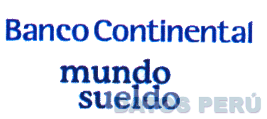 BANCO CONTINENTAL MUNDO SUELDO