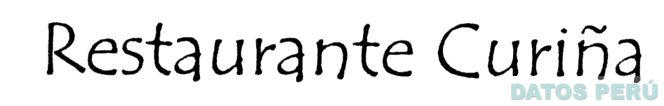 RESTAURANTE CURIÑA