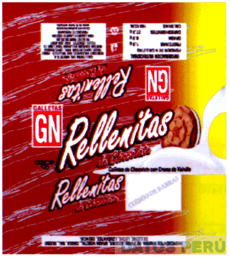 GN RELLENITAS DE CHOCOLATE