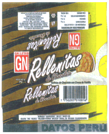 GN RELLENITAS DE CHOCOLATE