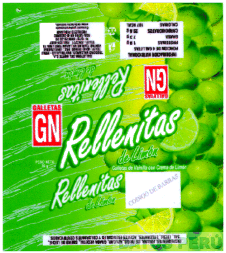 GN RELLENITAS DE LIMON