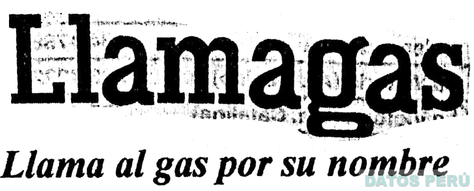 LLAMAGAS LLAMA AL GAS POR SU NOMBRE