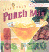 INCA GOLD PUNCH MIX ORIGINAL SAN FRANCISCO RECIPE