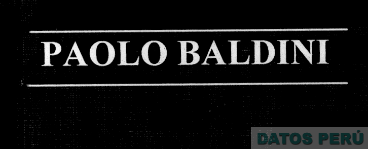PAOLO BALDINI