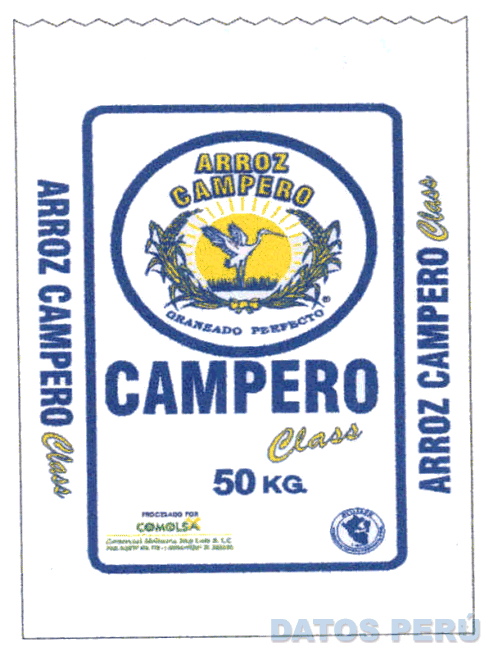 ARROZ CAMPERO CLASS GRANEADO PERFECTO COMOLSA