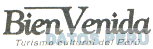 BIENVENIDA TURISMO CULTURAL DEL PERU
