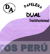 DA PAPELERA DUAL INSTITUCIONAL