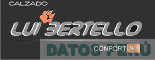 CALZADO LUI BERTELLO CONFORT 24H