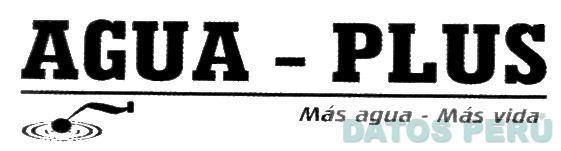 AGUA - PLUS MÁS AGUA - MÁS VIDA
