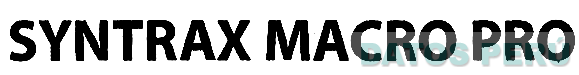 SYNTRAX MACRO PRO
