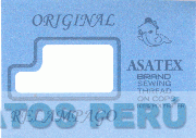 ASATEX ORIGINAL RELAMPAGO BRAND SEWING THREAD ON COPS