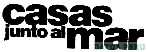 CASAS JUNTO AL MAR