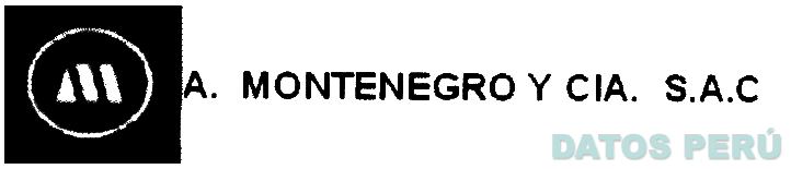 A. MONTENEGRO Y CIA. S.A.C.