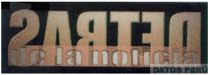 DETRAS DE LA NOTICIA