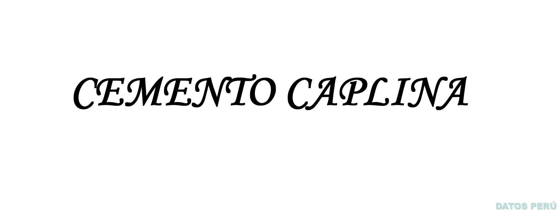 CEMENTO CAPLINA