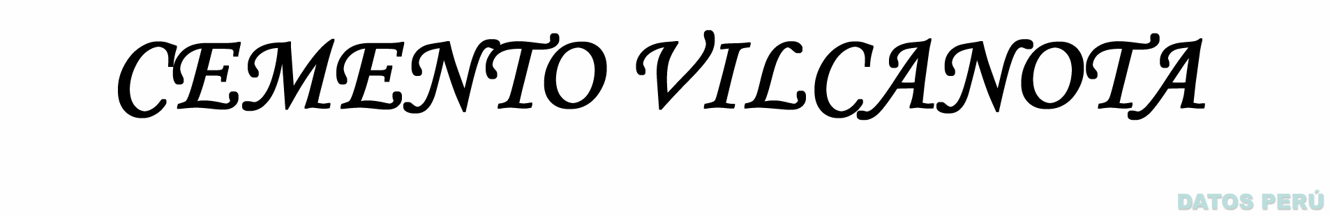 CEMENTO VILCANOTA