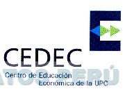 CEDEC CENTRO DE EDUCACION ECONOMICA DE LA UPC