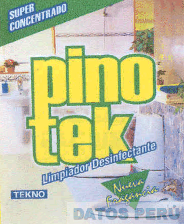 PINOTEK SUPER CONCENTRADO LIMPIADOR DESINFECTANTE TEKNO NUEVA FRAGANCIA