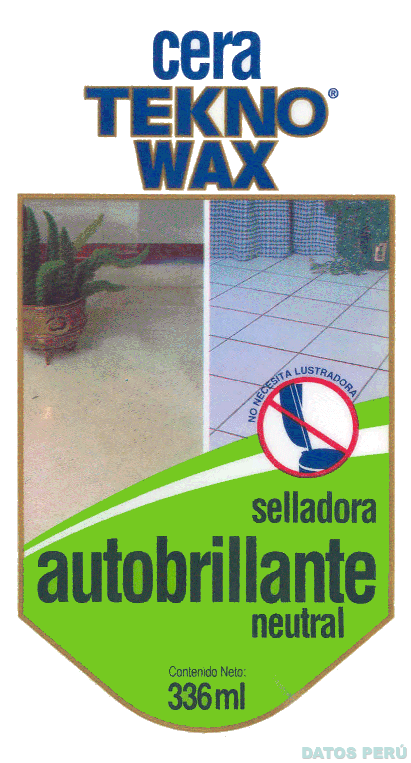 CERA TEKNO WAX SELLADORA AUTOBRILLANTE NEUTRAL