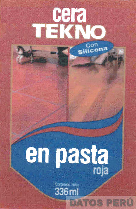 CERA TEKNO EN PASTA ROJA