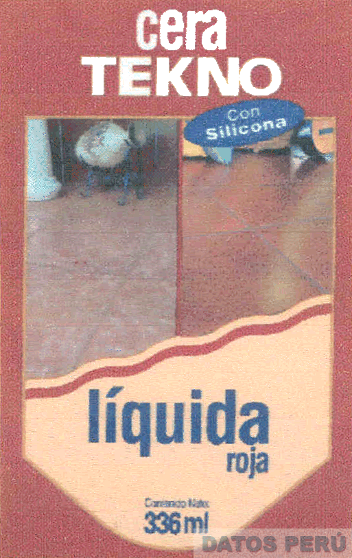 CERA TEKNO LÍQUIDA ROJA