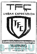 TFC URBAN EXPRESSION TFC EXPRESIÓN ANTIREPRESIÓN WARNING NOT A VIABLE COMMERCIAL PRODUCT MAYBE EXPLODE