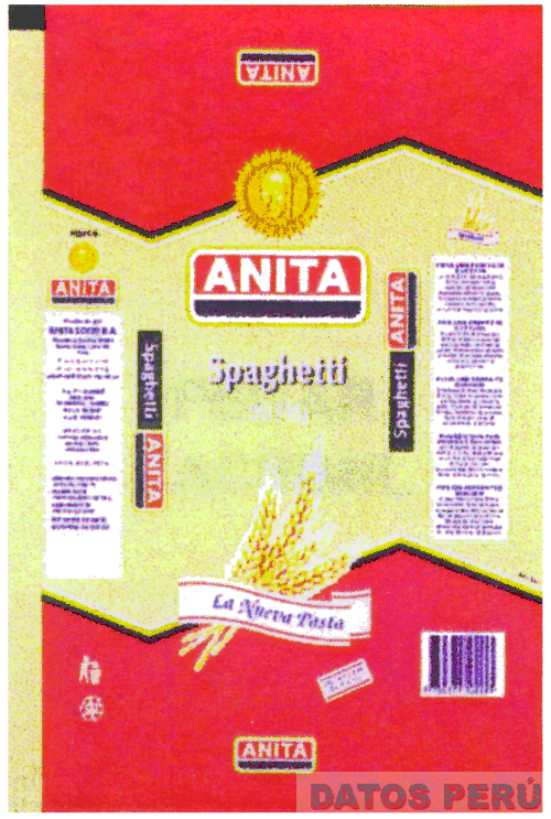ANITA LA NUEVA PASTA