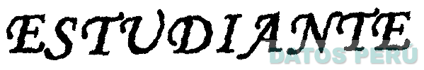 ESTUDIANTE