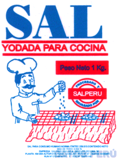 SALPERU SAL YODADA PARA COCINA
