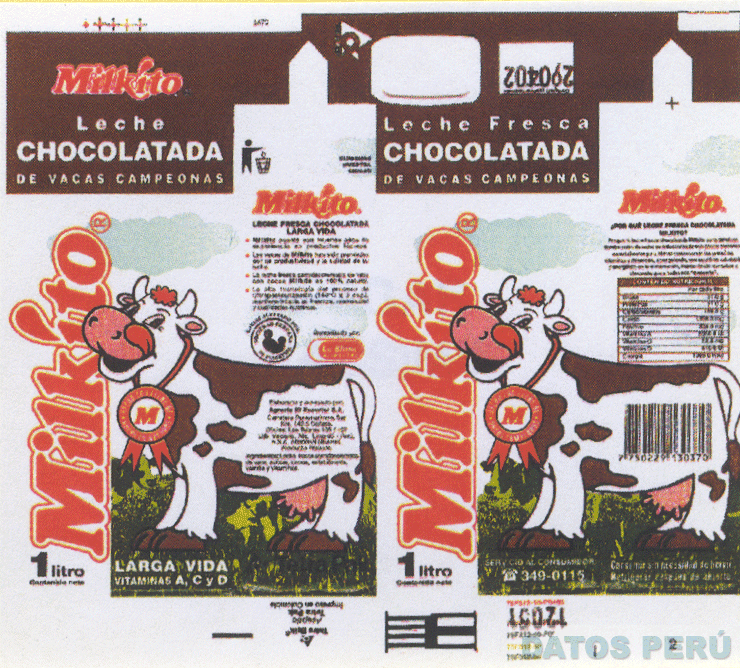 MILKITO LECHE FRESCA CHOCOLATADA DE VACAS CAMPEONAS