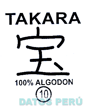 TAKARA 100% ALGODON 10