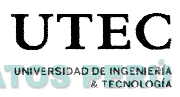 UTEC UNIVERSIDAD DE INGENIERIA & TECNOLOGIA