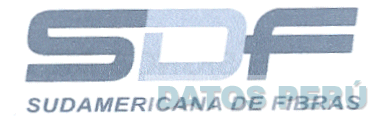 SDF SUDAMERICANA DE FIBRAS
