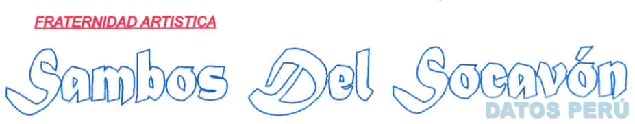 FRATERNIDAD ARTISTICA SAMBOS DEL SOCAVON