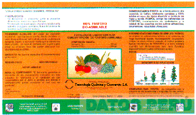 TECNOLOGIA QUIMICA Y COMERCIO S.A.