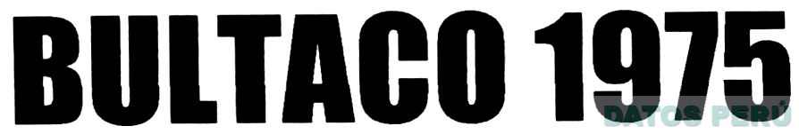 BULTACO 1975
