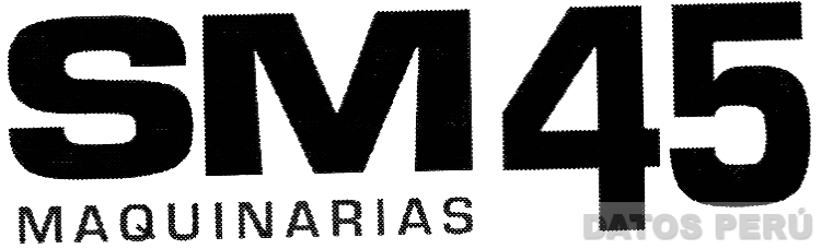 SM 45 MAQUINARIAS