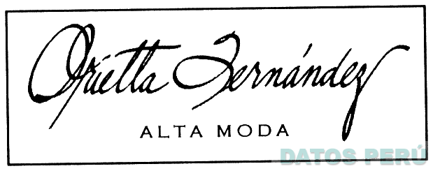 ORIETTA FERNANDEZ ALTA MODA