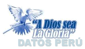 A DIOS SEA LA GLORIA