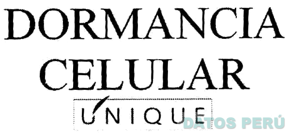 DORMANCIA CELULAR UNIQUE