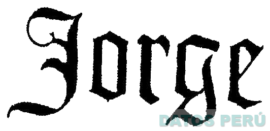 JORGE