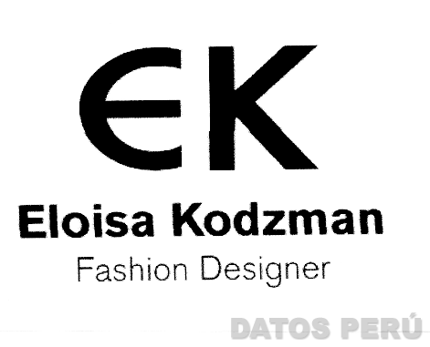EK ELOISA KODZMAN FASHION DESIGNER