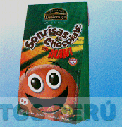 SONRISAS DE CHOCOLATE CON MANI