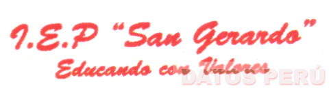 I.E.P. SAN GERARDO EDUCANDO CON VALORES