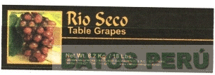 RIO SECO TABLE GRAPES FUNDO SACRAMENTO S.A.C. WWW.SACRAMENTOGRAPES.COM