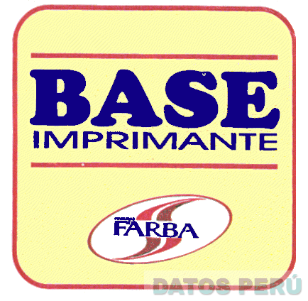 BASE IMPRIMANTE PINTURAS FARBA