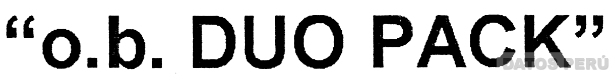 O.B. DUO PACK