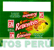 GALLETAS GN RELLENITAS LIMON LEMON